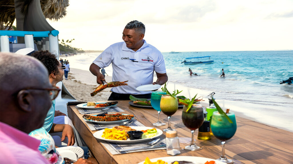Fresh Seafood Captain Cook Bavaro Beach
